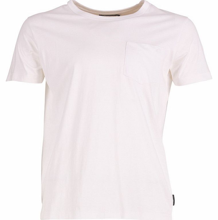 French Connection Mens One Pocket T-Shirt White