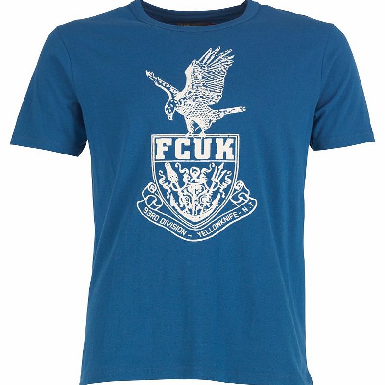 French Connection Mens River T-Shirt True