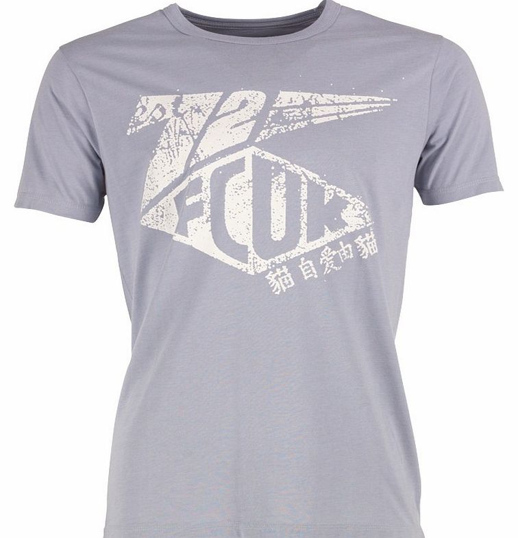 French Connection Mens Solace T-Shirt Light Blue