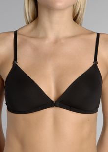 French Connection Microfibre non underwired front fastening bra