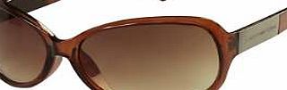 French Connection Oval Shape Sunglasses