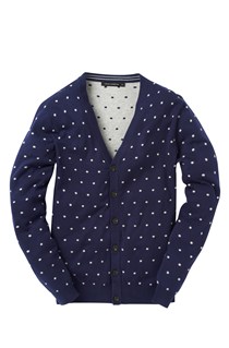 French Connection Pacific Dot Cardigan
