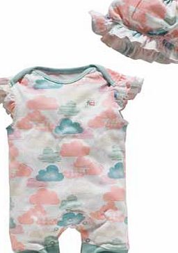 French Connection Pink Cloud Baby 2 piece Gift Set