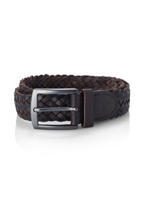 French Connection Plaited Leather Belt