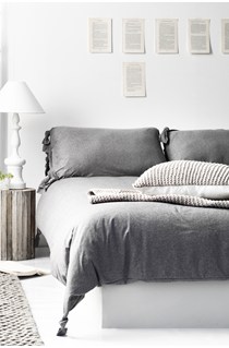 French Connection Tied Edges Duvet Cover