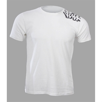 French Connection White Print T-shirt