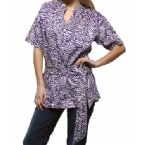 French Connection Womens Printed Shirt Milka/Pushy Purple