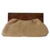 french connection Wooden Clutch