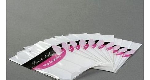 FRENCH NAIL 10 Packs of French Manicure Tip Guides - 1100 Style