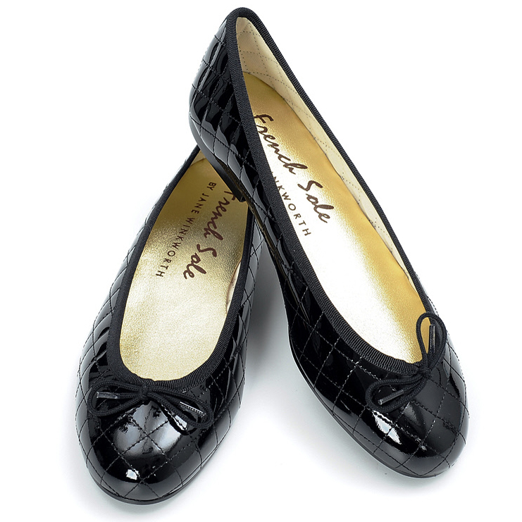 Henrietta High Quilted Black/Black Trim