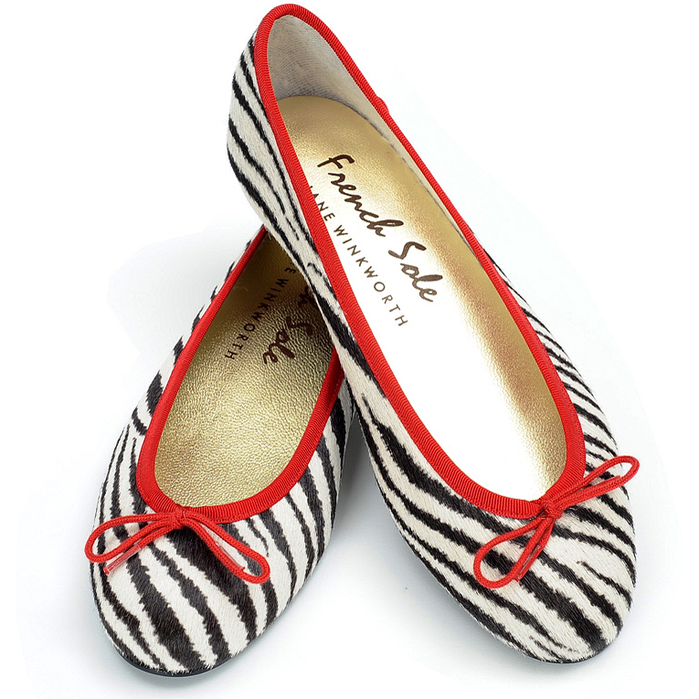 Henrietta High Zebra Pony Hair