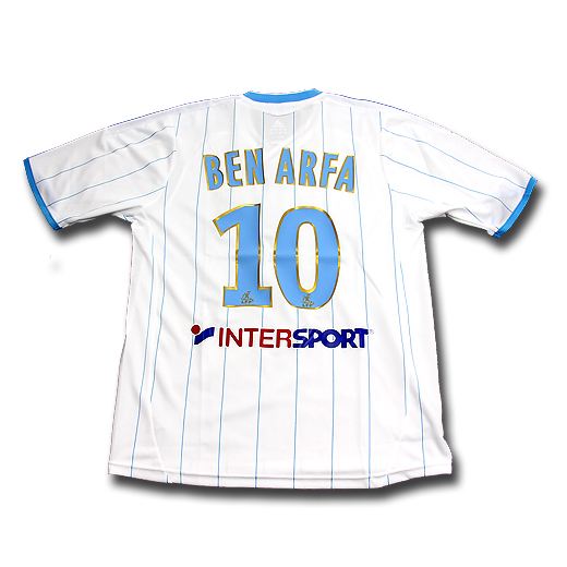 French teams Adidas 09-10 Marseille home (Ben Arfa 10)