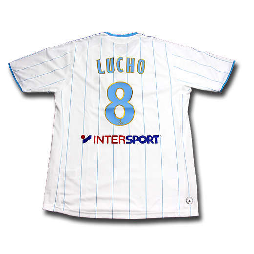 French teams Adidas 09-10 Marseille home (Lucho 8)
