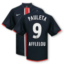 French teams Nike 06-07 PSG home (Pauleta 9)