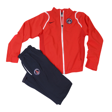 French teams Nike 06-07 PSG Woven Tracksuit (red)
