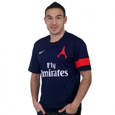 French teams Nike 2010-11 PSG Nike Pre-Match Training Shirt (Navy)