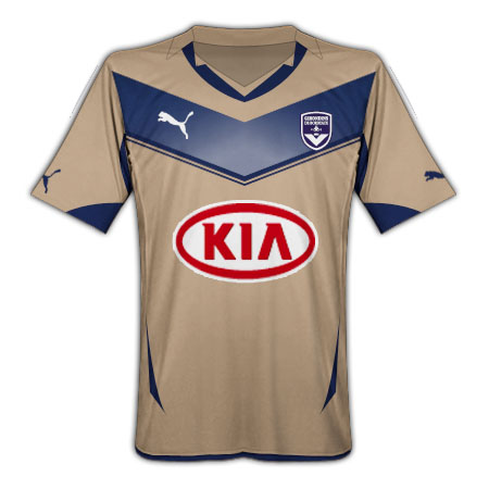 French teams Puma 2010-11 Bordeaux Puma Away Football Shirt