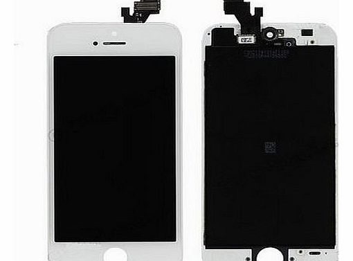 Fresh Coat iPhone 5S Replacement LCD Digitizer and Screen by Fresh Coat (White)