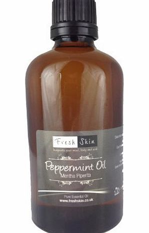 Freshskin 100ml Peppermint Pure Essential Oil