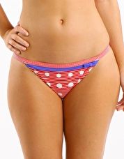Freya, 1295[^]211834 Hello Sailor Tab Side Brief - Red