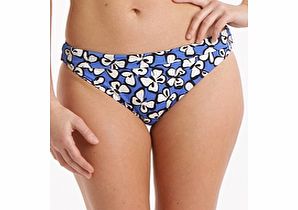 Freya Madame Butterfly Fold Brief - Cobalt