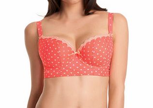 Patsy coral longline bra