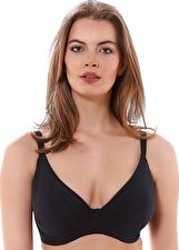 Freya, 1295[^]266317 Remix Underwired Padded Plunge Bikini Top - Black