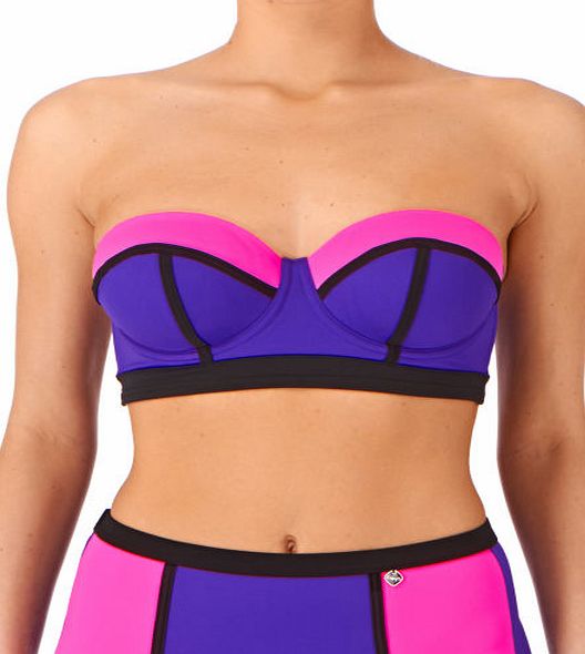 Freya Womens Freya Bondi Uw Bandeau Longline Bikini