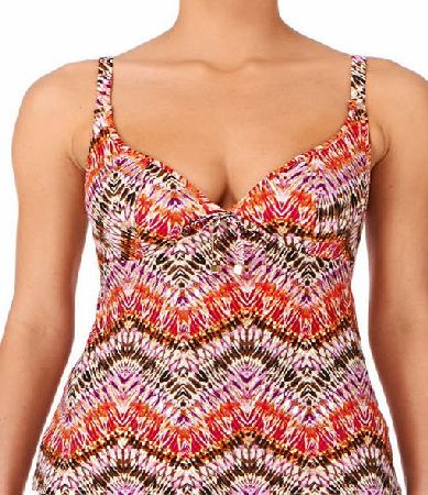 Freya Womens Freya Inferno Soft Plunge Tankini - Amber