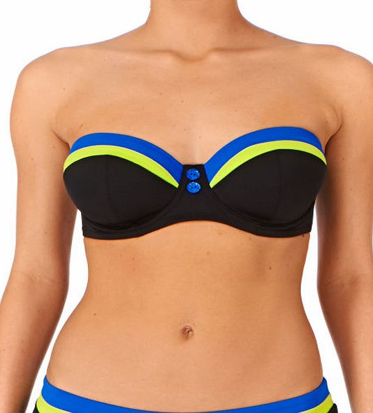 Freya Womens Freya Revival Bandeau Padded Bikini Top