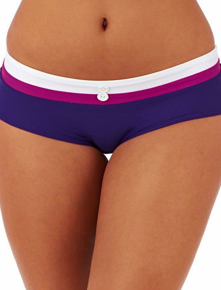 Freya Womens Freya Revival Short Bikini Bottom - Indigo