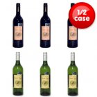 1/2 Case Mixed Fairtrade Red and White Wine