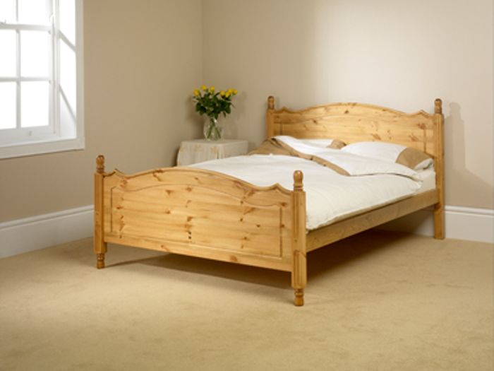 Friendship Mill Beds FSM Boston 4ft Small Double Pine Bedstead
