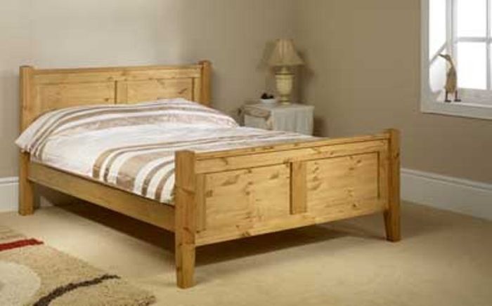 Friendship Mill Beds FSM Coniston 4ft 6 Double Pine Bedstead