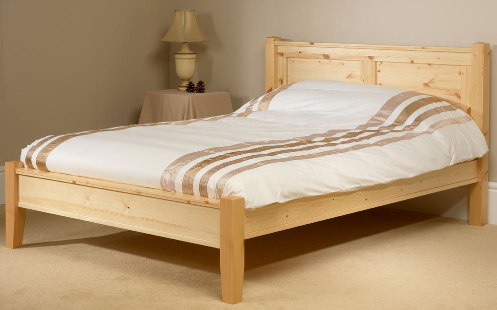 Friendship Mill Coniston Solid Pine Bedstead,