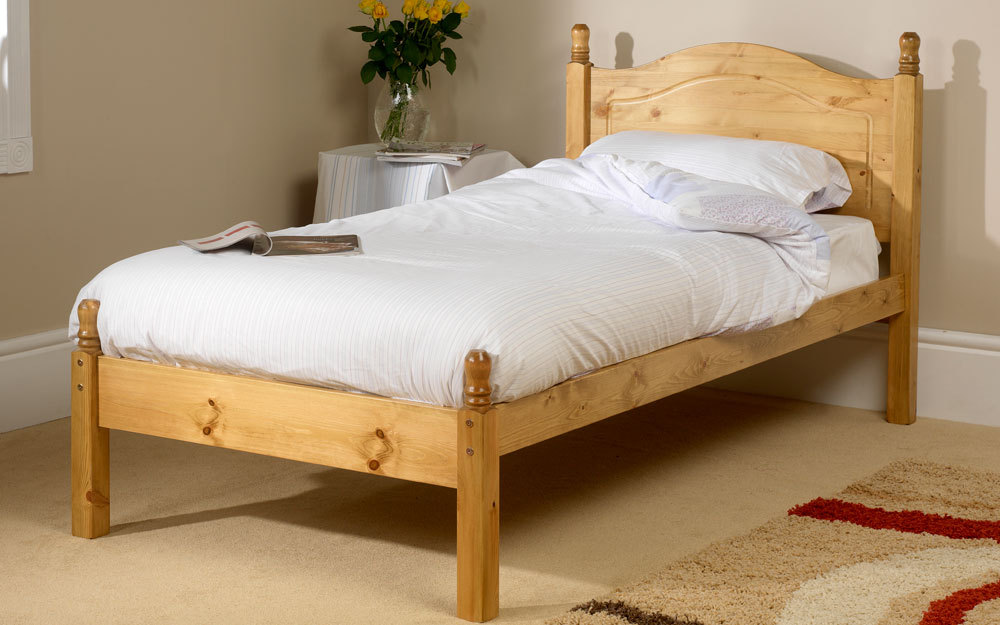 Friendship Mill Orlando Wooden Bedstead, Double,