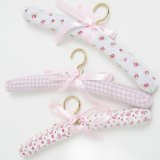 Frilly Lily Set of Three Dolls Padded Coat Hangers