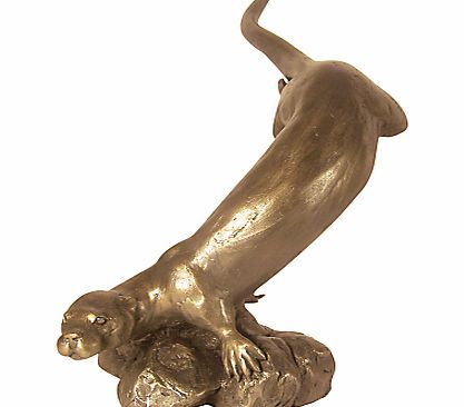 Frith Sculpture Otter Fishing, by Paul Jenkins