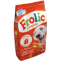 Frolic Ringo Complete Moist Dog Food 4Kg Beef