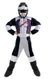 From Dressingupshop Power Rangers tm Operation Overdrive tm Black Muscle Chest Costume. Size Medium