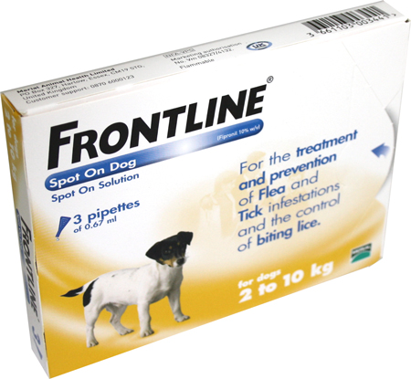 Frontline Spot On Dog 2-10kg 3