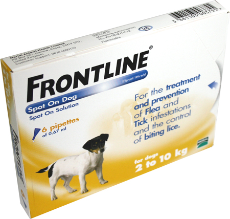 Frontline Spot On Dog 2-10kg 6