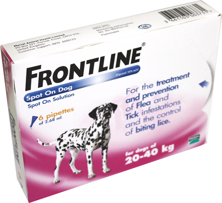 Frontline Spot On Dog 20-40kg 6