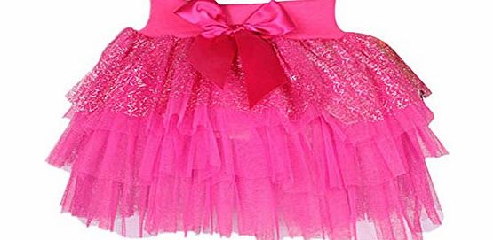 Froomer Trendy Multi-Color Kids Girls Dress Tutu Bowknot Baby Dress Short Skirts