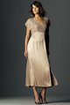 FROST FRENCH long satin dress