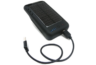Solar iPhone 4 Battery Charger