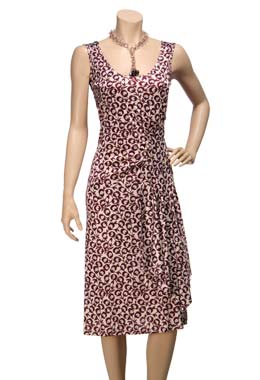 FrostFrench Ruched Diamond Dress by FrostFrench