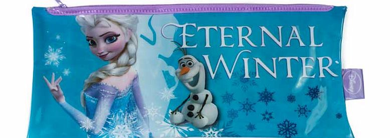 Large Flat PVC Pencil Case