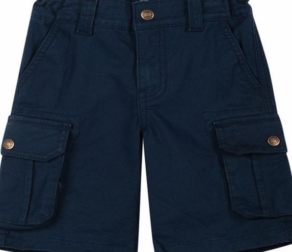 Frugi Boys Frugi Explorer Cargo Shorts - Navy