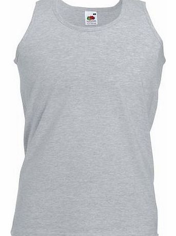  Ladies/Womens Lady-Fit Valueweight Vest (XL) (Heather Grey)
